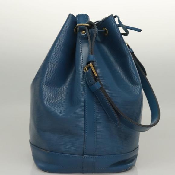 LOUIS VUITTON Epi Noe Shoulder Bag Toledo Blue M44005 LV Auth ep8267 - Picture 4 of 16